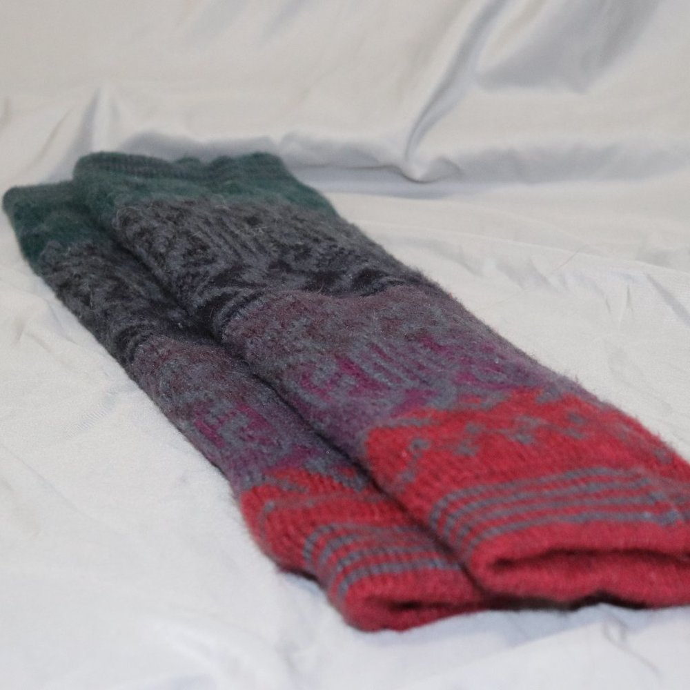 Alpaca leg warmers